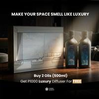 2 Premium Oils Bundle (500ml) – FREE Luxury Diffuser