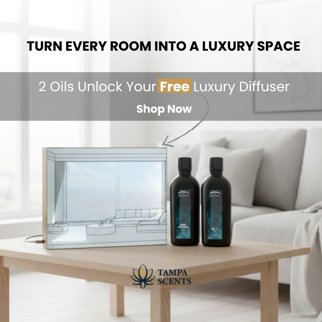 2 Premium Oils Bundle (500ml) – FREE Luxury Diffuser
