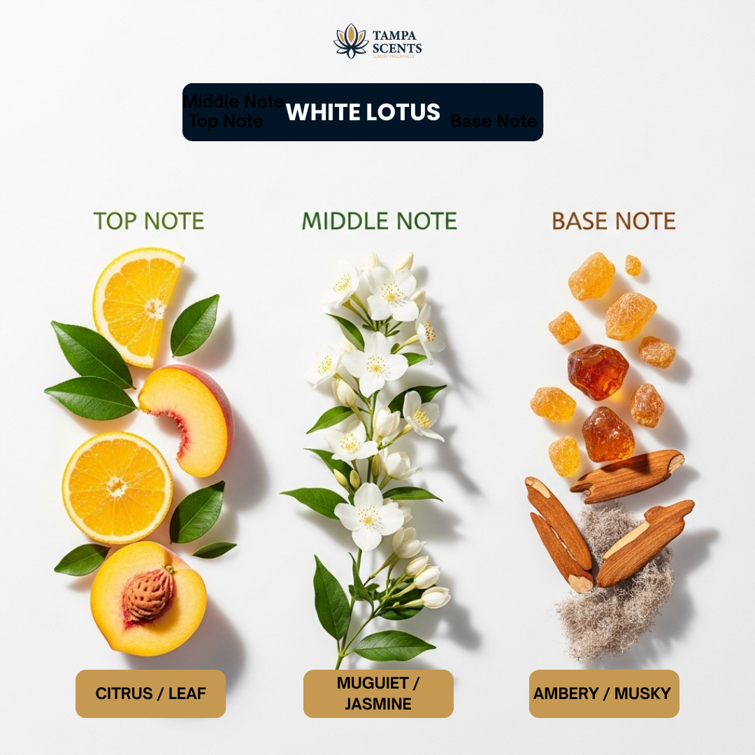 White Lotus Essential Oil for Diffusers