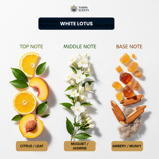 White Lotus Essential Oil for Diffusers