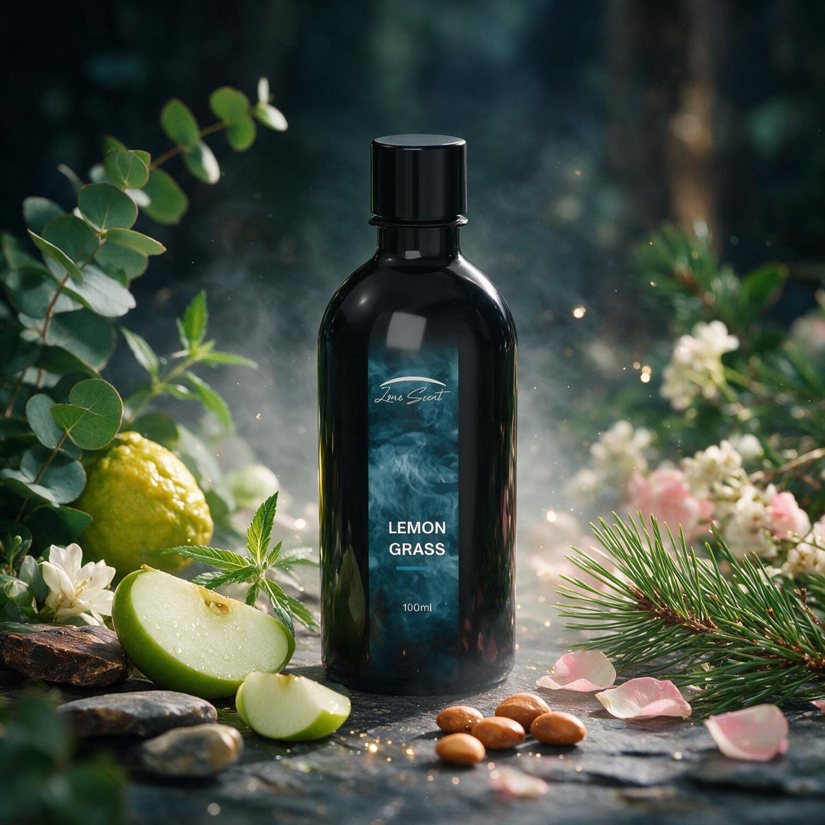 Lemon Grass Essential Oil for Diffusers with citrus and eucalyptus fragrance